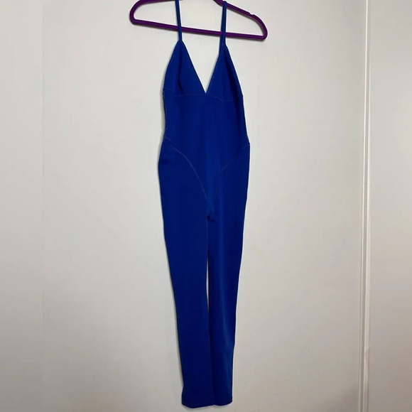 Zara Royal Blue Jumpsuit - Picture 5 of 12